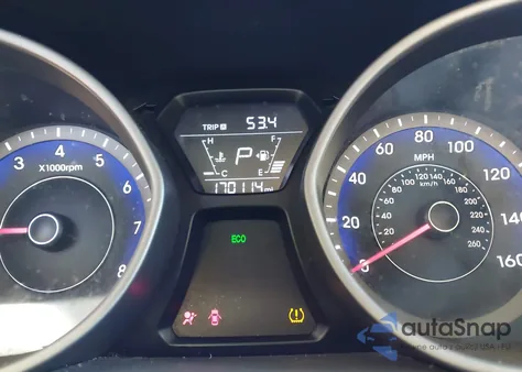 2015 Hyundai Elantra Se from USA, damaged, VIN KMHDH4AE5FU280765